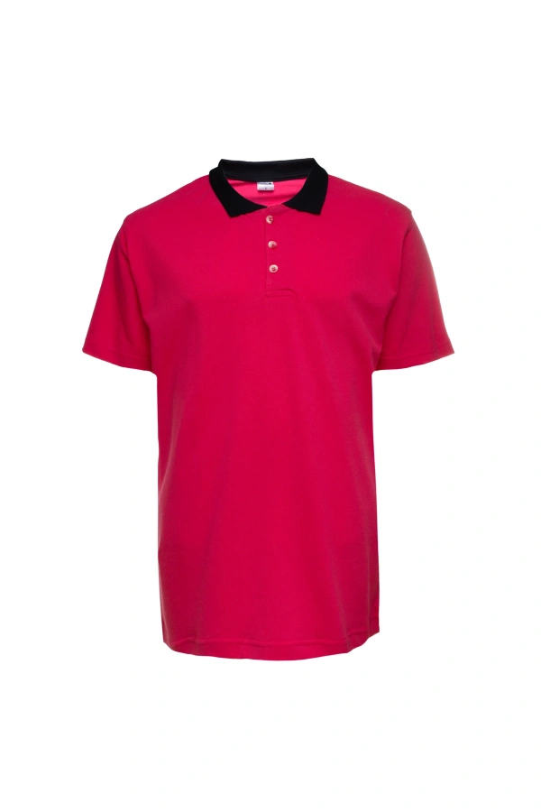 Polo Yaka Tişört Unisex Basic Konforlu Günlük ve Spor Kullanım