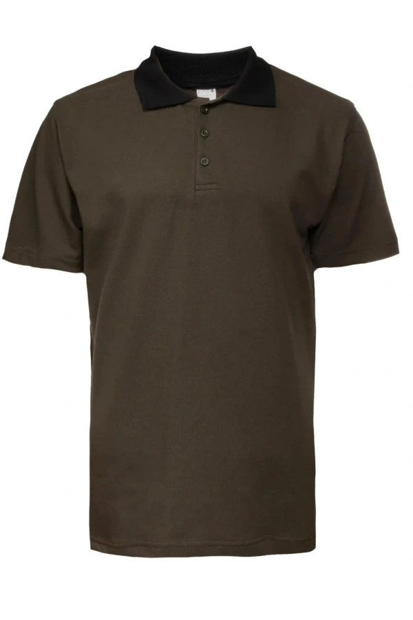 Polo Yaka Tişört Unisex Basic Konforlu Günlük ve Spor Kullanım