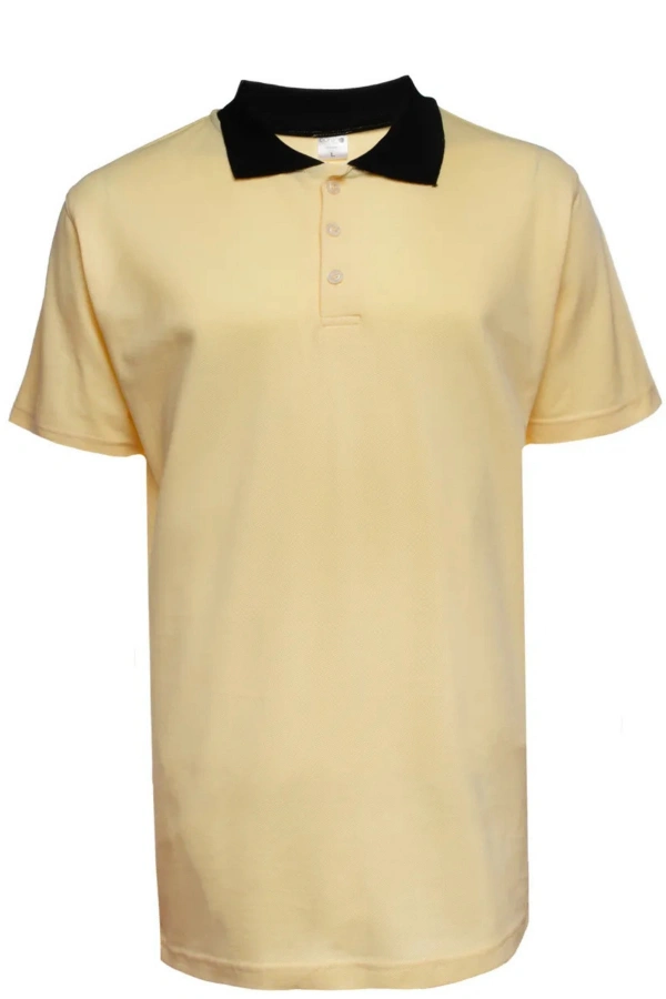 Polo Yaka Tişört Unisex Basic Konforlu Günlük ve Spor Kullanım