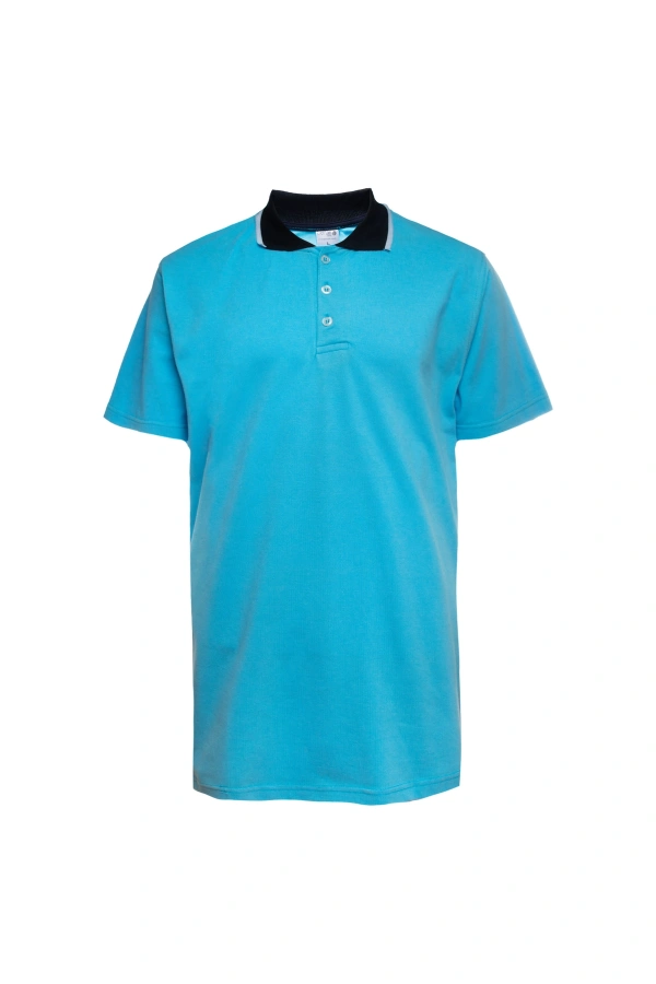Polo Yaka Tişört Unisex Basic Konforlu Günlük ve Spor Kullanım