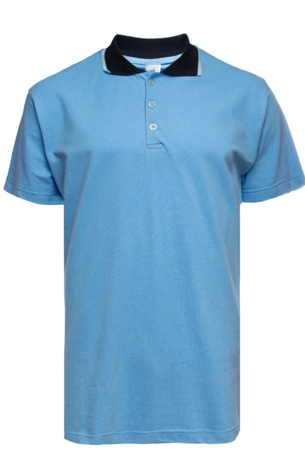 Polo Yaka Tişört Unisex Basic Konforlu Günlük ve Spor Kullanım