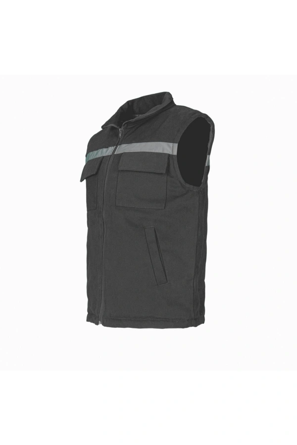 Gabardin Kumaş Yelek 7/7 Dayanıklı ve Konforlu Tasarım