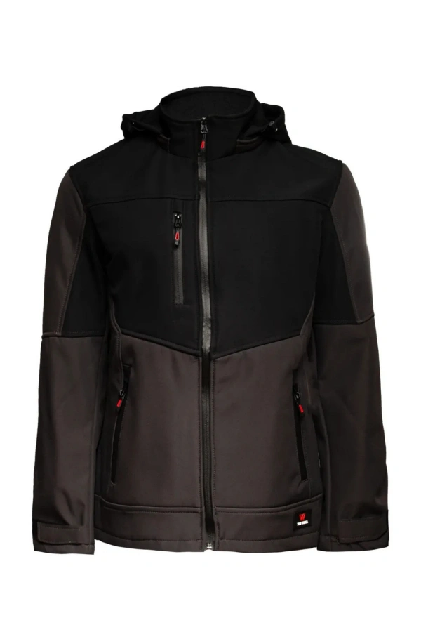 Softshell Mont Kapüşonlu Parçalı Suya Dayanıklı Hafif ve Konforlu Tasarım