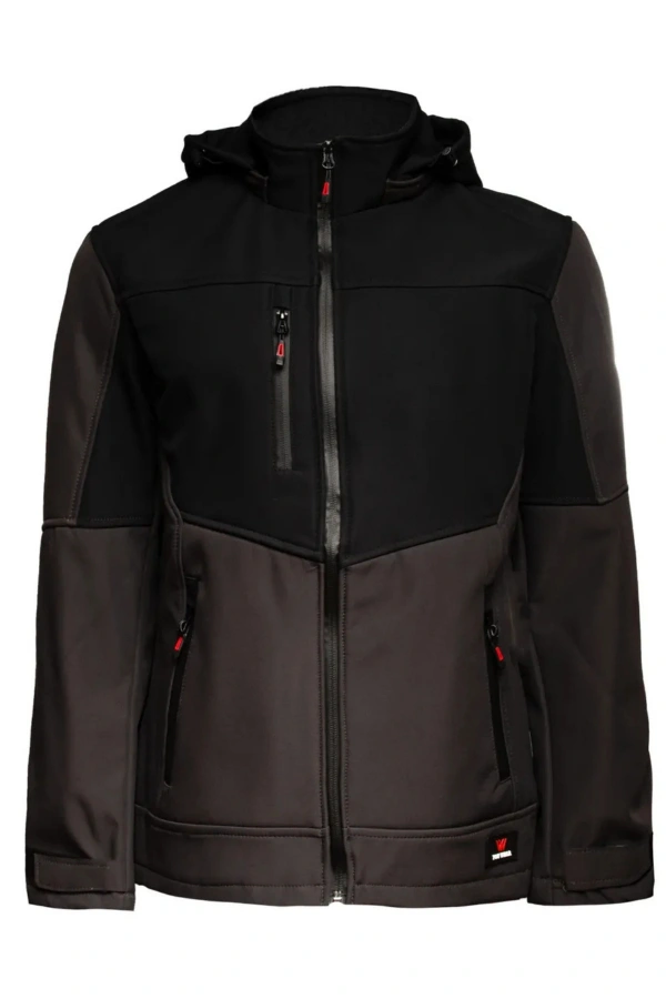 Softshell Mont Kapüşonlu Parçalı Suya Dayanıklı Hafif ve Konforlu Tasarım