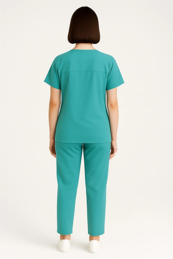 Scrubs Alt Üst Takım Sağlık Personeli Üniforma Rahat ve Dayanıklı