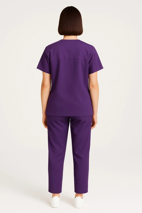 Scrubs Alt Üst Takım Sağlık Personeli Üniforma Rahat ve Dayanıklı