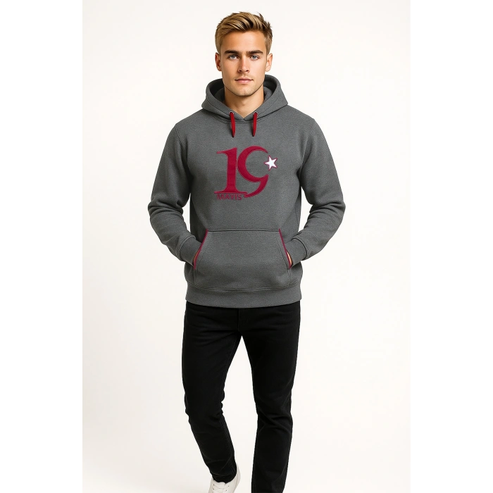 19 Mayıs Temalı 3 İp Sweatshirt Aplikeli Şık ve Konforlu Tasarım