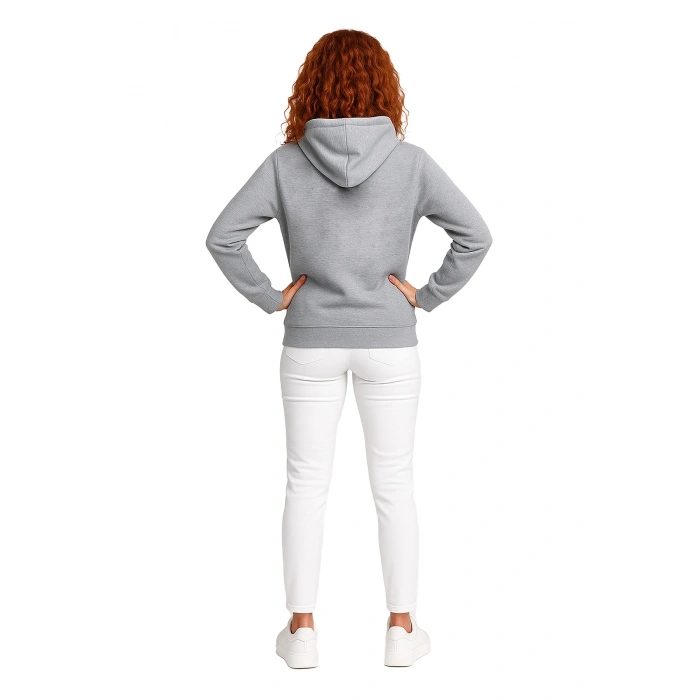 EAL 3 İplik Kapüşonlu Sweatshirt Rahat Günlük Kullanım