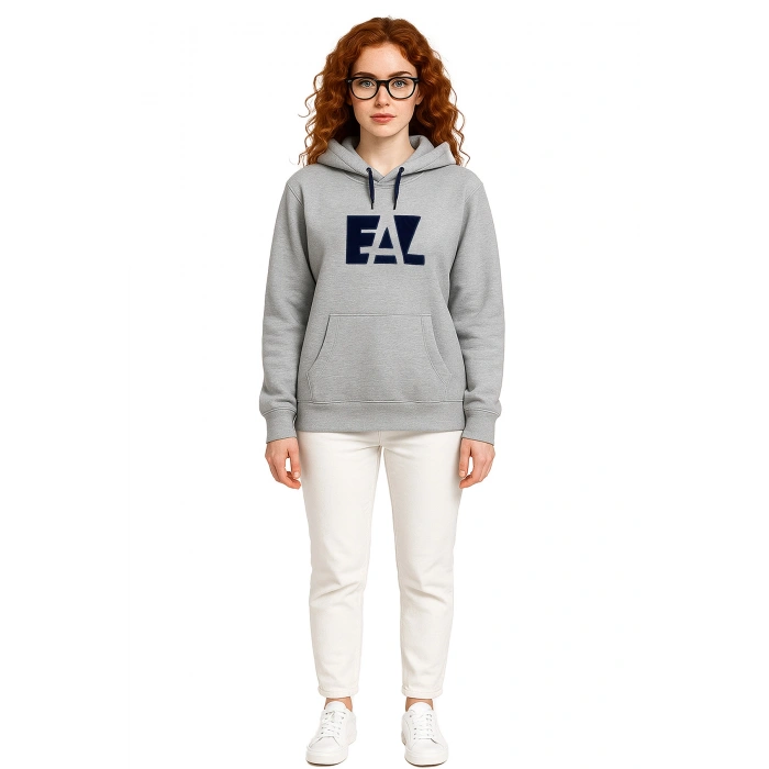 EAL 3 İplik Kapüşonlu Sweatshirt Rahat Günlük Kullanım