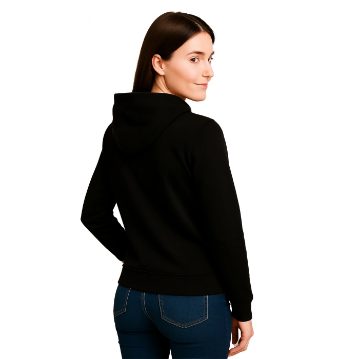 ECL 3 İp Kapüşonlu Sweatshirt Unisex Kanguru Cepli Şık Tasarım