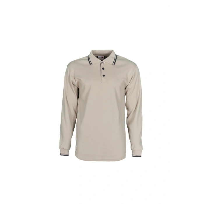 Çocuk Uzun Kol Polo Yaka Sweatshirt Rahat ve Şık Tasarım