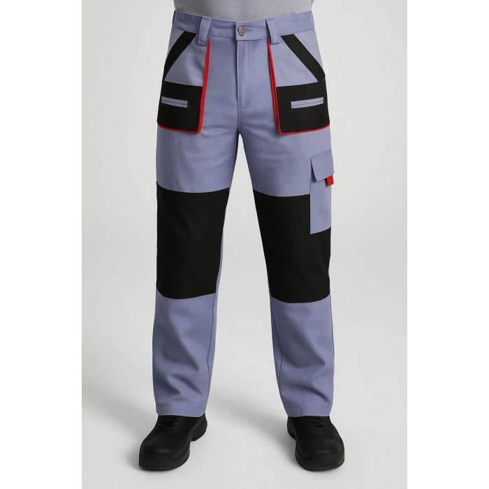 7/7 Gabardin Teknik Pantolon Gri Rahat Kesim Günlük & Outdoor