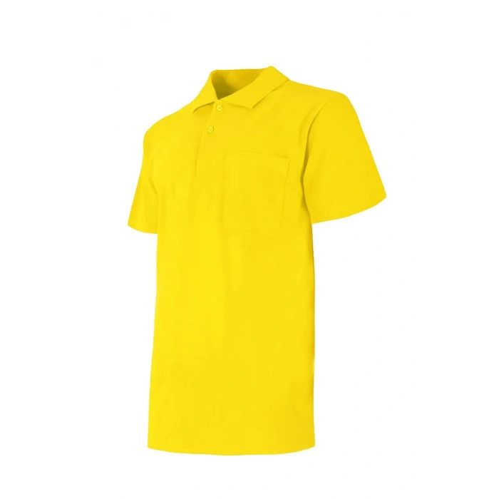 Lakos Tişört Unisex Polo Yaka Yumuşak Dokulu Basic Model