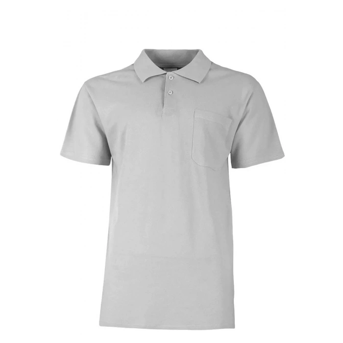 Lakos Tişört Unisex Polo Yaka Yumuşak Dokulu Basic Model
