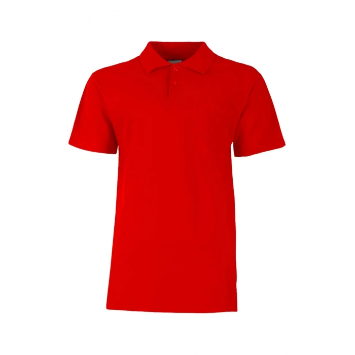 Lakos Tişört Unisex Polo Yaka Yumuşak Dokulu Basic Model