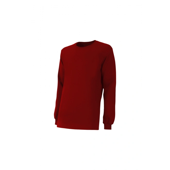Unisex 2 İplik 0 Yaka Sweatshirt Basic Şık ve Konforlu Model