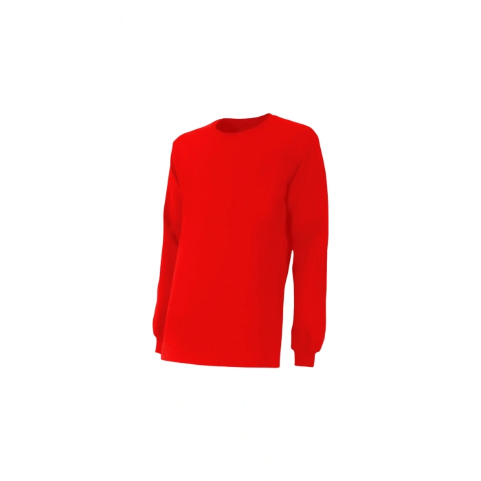 Unisex 2 İplik 0 Yaka Sweatshirt Basic Şık ve Konforlu Model