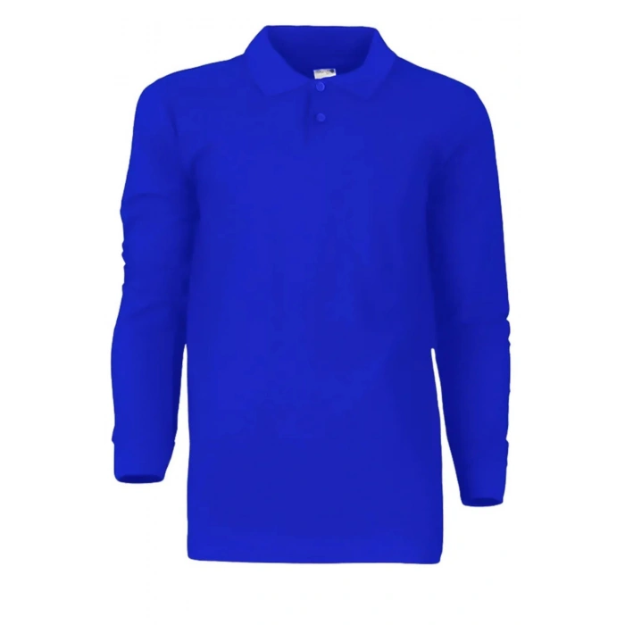 Polo Yaka 2 İp Sweatshirt Unisex Rahat ve Şık