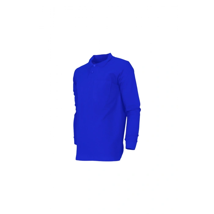 Polo Yaka 2 İp Sweatshirt Unisex Rahat ve Şık