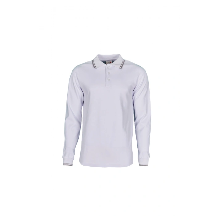 Çocuk Uzun Kol Polo Yaka Sweatshirt Rahat ve Şık Tasarım