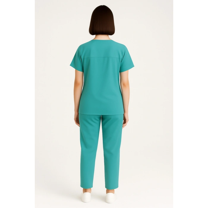 Scrubs Alt Üst Takım Sağlık Personeli Üniforma Rahat ve Dayanıklı