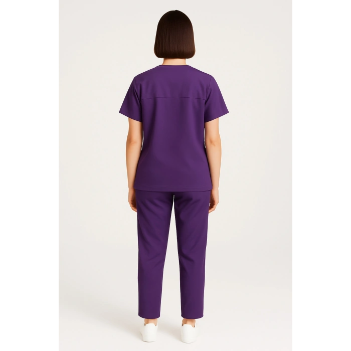Scrubs Alt Üst Takım Sağlık Personeli Üniforma Rahat ve Dayanıklı