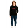 Kapüşonlu Sweatshirt 3 İp BİF Unisex Günlük Rahat Model