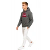Unisex 3 İplik Kapüşonlu Sweatshirt AL1910 Günlük Spor Giyim