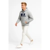 EAL 3 İplik Kapüşonlu Sweatshirt Rahat Günlük Kullanım