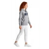 EAL 3 İplik Kapüşonlu Sweatshirt Rahat Günlük Kullanım