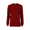 Unisex 2 İplik 0 Yaka Sweatshirt Basic Şık ve Konforlu Model