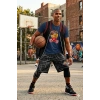 Unisex Basketbolcu Cool Ayıcık Baskılı Tişört Pamuk Penye Süprem Basic