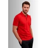 Premium 1. Sınıf Polo Yaka Erkek Lakos Tişört Rahat Kalıp Nefes Alabilen %100 Pamuk