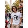 Özel Tasarım Atatürk Rölye ve İmzalı Tshirt - %100 Pamuk Penye Süprem Sıfır Yaka Unisex