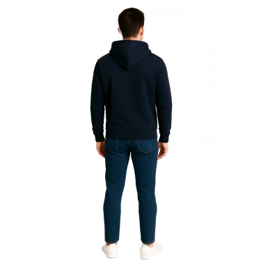 Kapüşonlu Sweatshirt 3 İp BİF Unisex Günlük Rahat Model