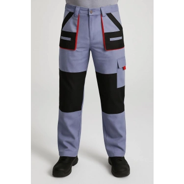 7/7 Gabardin Teknik Pantolon Gri Rahat Kesim Günlük & Outdoor