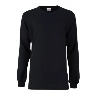 Unisex 2 İplik 0 Yaka Sweatshirt Basic Şık ve Konforlu Model