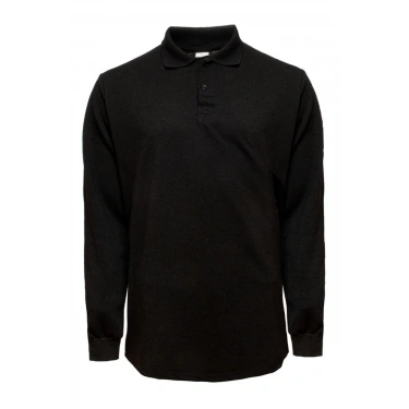 Unisex Polo Yaka Sweatshirt Lakos Basic Günlük ve Spor Kullanım