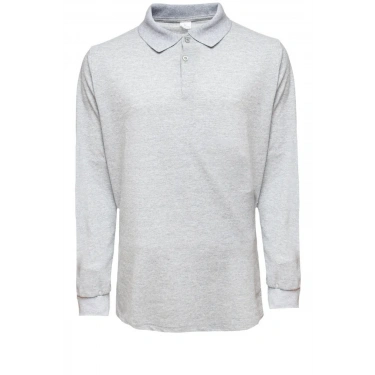 Unisex Polo Yaka Sweatshirt Lakos Basic Günlük ve Spor Kullanım