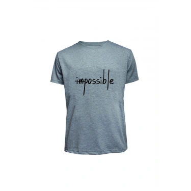 İMPOSSİBLE BASKILI PENYE SÜPREM TSHİRT