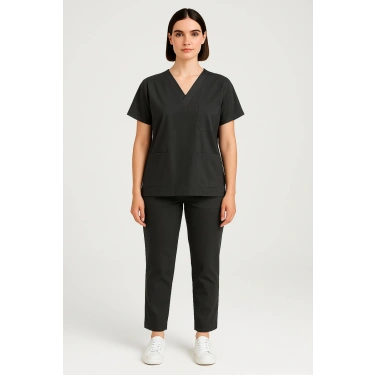 Scrubs Alt Üst Takım Sağlık Personeli Üniforma Rahat ve Dayanıklı