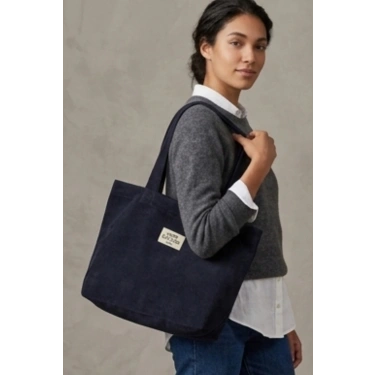 El Yapımı Bez Çanta Kanvas Tote Bag Kadın Günlük Şık Kullanım