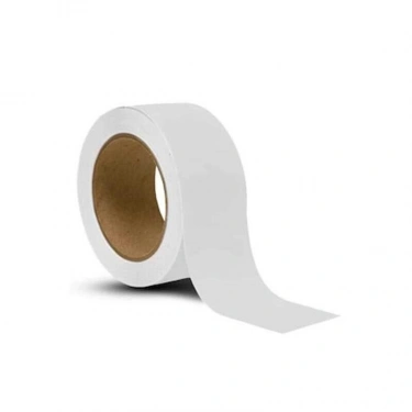 Beyaz Pvc Yer İşaretleme Bantı 5x30