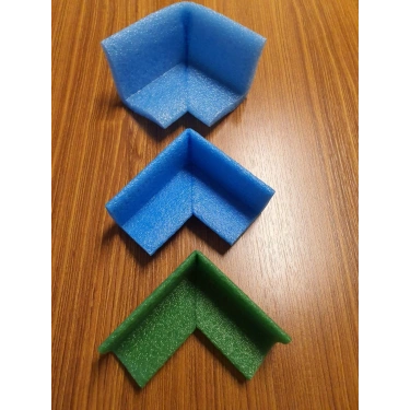 PE Köpük Köşe Dirsek L5 Profil 150 MM X 150 MM  Mavi