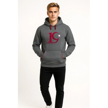 19 Mayıs Temalı 3 İp Sweatshirt Aplikeli Şık ve Konforlu Tasarım