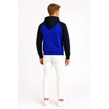 TB Unisex Kapüşonlu Sweatshirt 3 İplik Şardonlu Yumuşak Kumaş