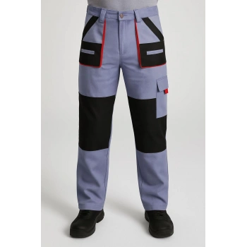 7/7 Gabardin Teknik Pantolon Gri Rahat Kesim Günlük & Outdoor