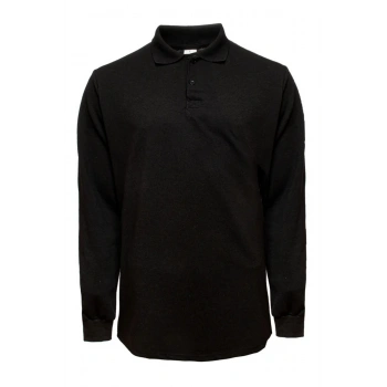 Unisex Polo Yaka Sweatshirt Lakos Basic Günlük ve Spor Kullanım