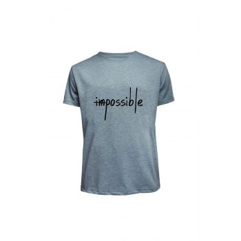 İMPOSSİBLE BASKILI PENYE SÜPREM TSHİRT