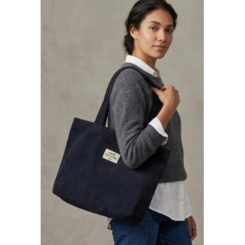 El Yapımı Bez Çanta Kanvas Tote Bag Kadın Günlük Şık Kullanım